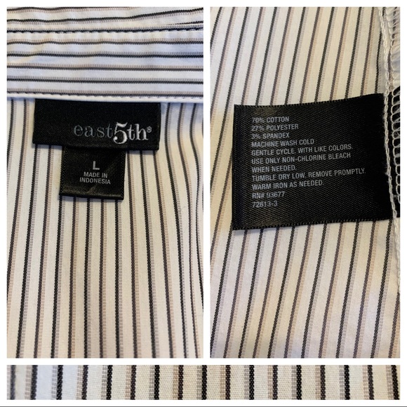 Tuxedo Ruffled Tailored Top - Picture 3 of 16